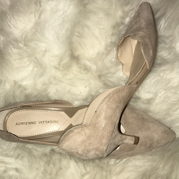 Adrienne Vittadini Serene Scalloped Kitten-Heel - Picture 3 of 3